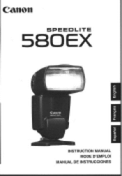 Canon 580ex Manual Download