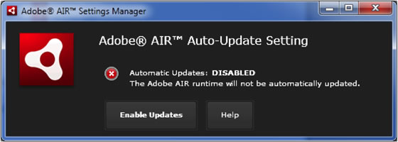 Adobe air installer
